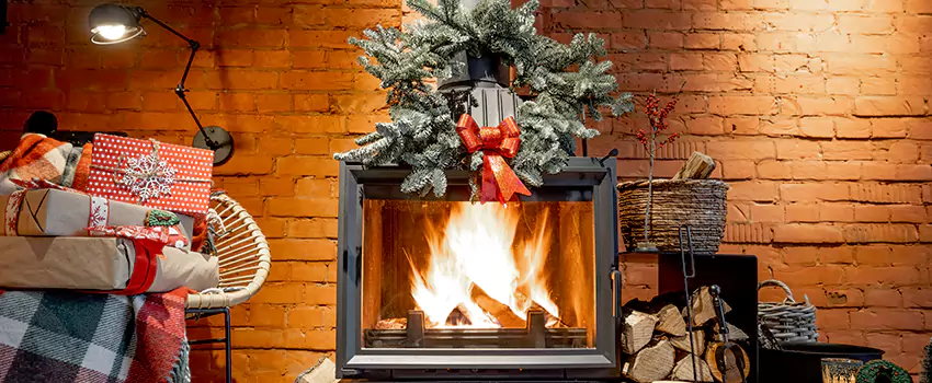 Travis Industries Linear Gas Fireplace Installation in Waycross, Georgia